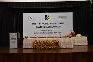 18th NCPEDP-Mindtree Helen Keller Awards; 2nd December, 2017; New Delhi