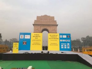 The NCPEDP-AIF-Petroleum Walk To Freedom and World Disability Day celebrations; 3rd December, 2017; India Gate, New Delhi